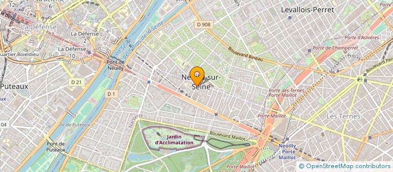 localisation de l'entreprise TRACE INGENIERIE ENVIRONNEMENT à RUEIL-MALMAISON