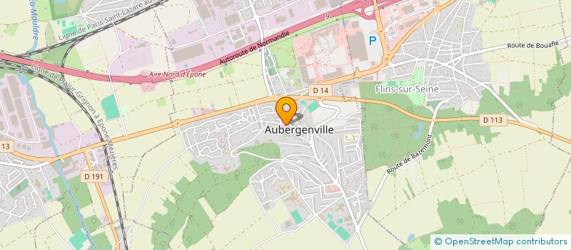 localisation de l'entreprise TRACE-IT  AUBERGENVILLE