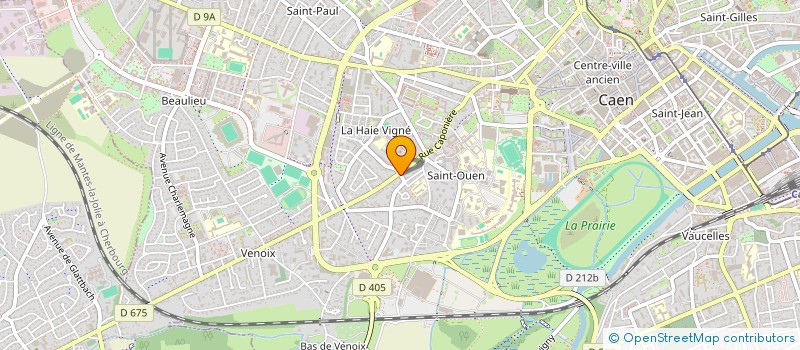 localisation de l'entreprise TRACE TON CHEMIN à CAEN