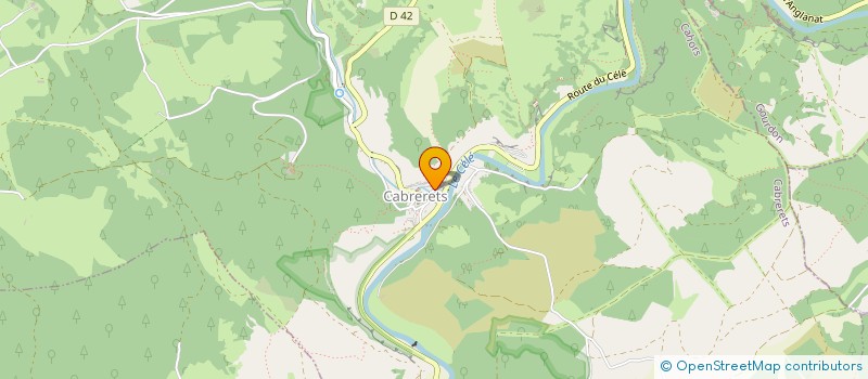 localisation de l'entreprise TRACED SAS  CABRERETS