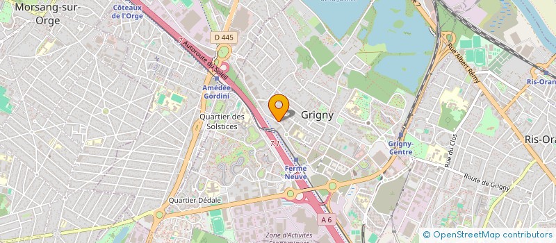 localisation de l'entreprise TRACEHABIL à GRIGNY