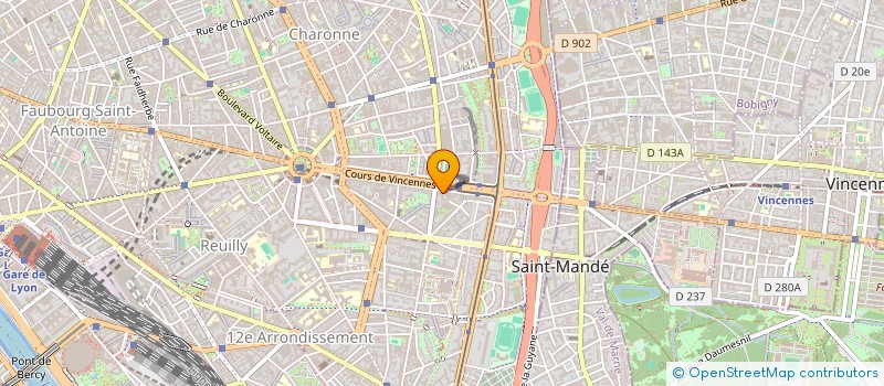 localisation de l'entreprise TRACERS  PARIS