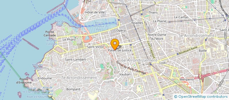 localisation de l'entreprise TRACES à MARSEILLE