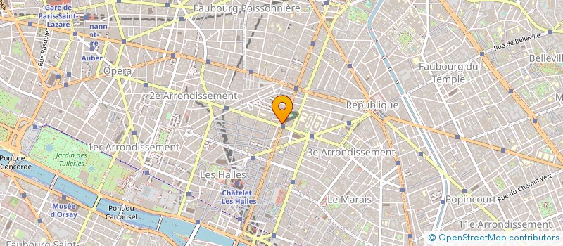 localisation de l'entreprise TRACES COMMUNICATION à PARIS
