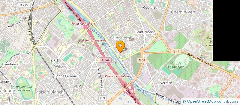 localisation de l'entreprise TRACES D'ENCRE  REIMS