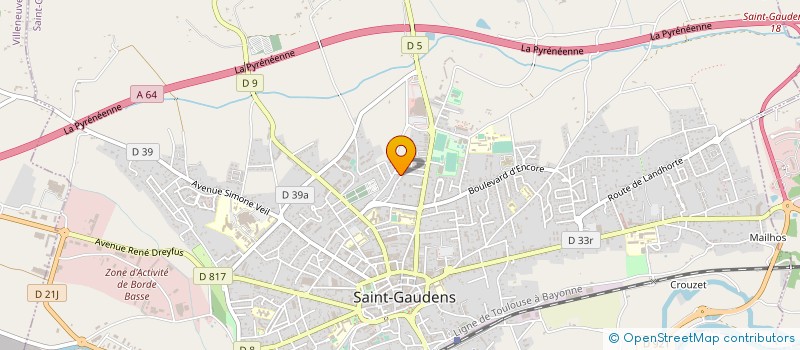 localisation de l'entreprise TRACES D'EPHEMERE à SAINT-GAUDENS