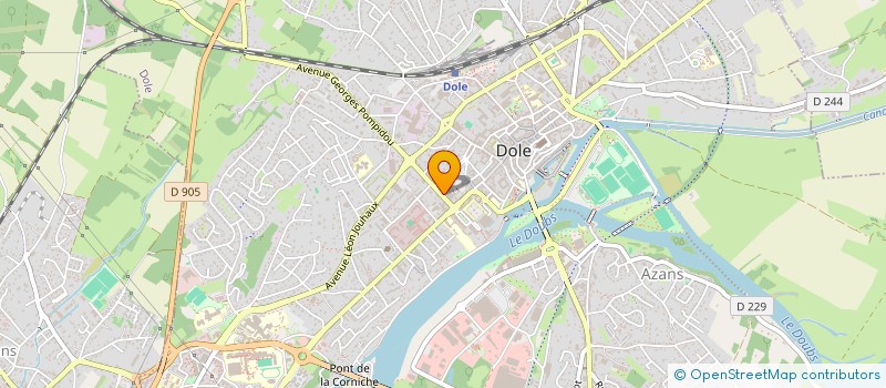 localisation de l'entreprise TRACES DE VIES GROUPE à DOLE