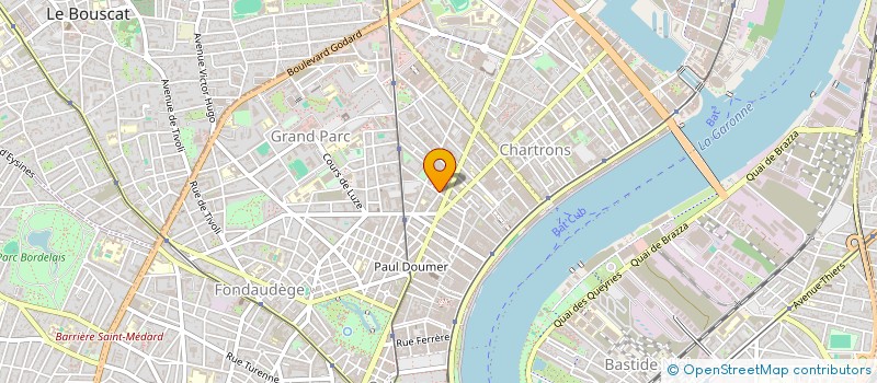 localisation de l'entreprise TRACEY DOBBIN CONSULTING  BORDEAUX