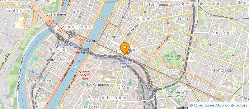 localisation de l'entreprise TRACEZ à LYON