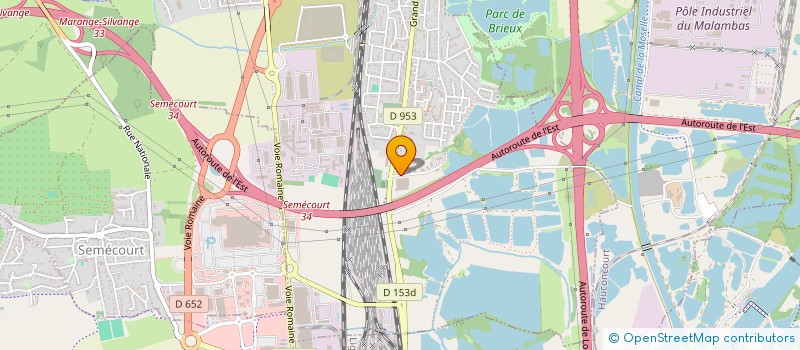 localisation de l'entreprise TRACFER  MAIZIERES-LES-METZ