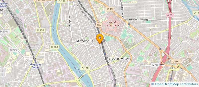 localisation de l'entreprise TRACK 05 à ALFORTVILLE