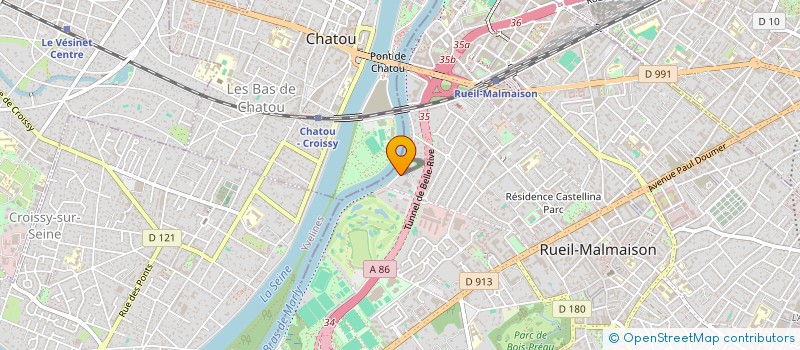 localisation de l'entreprise TRACK AND LOCATE à RUEIL-MALMAISON