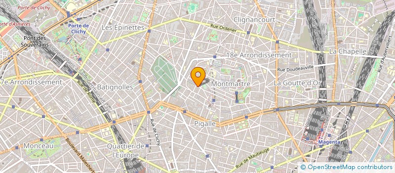localisation de l'entreprise TRACK FILMS  PARIS