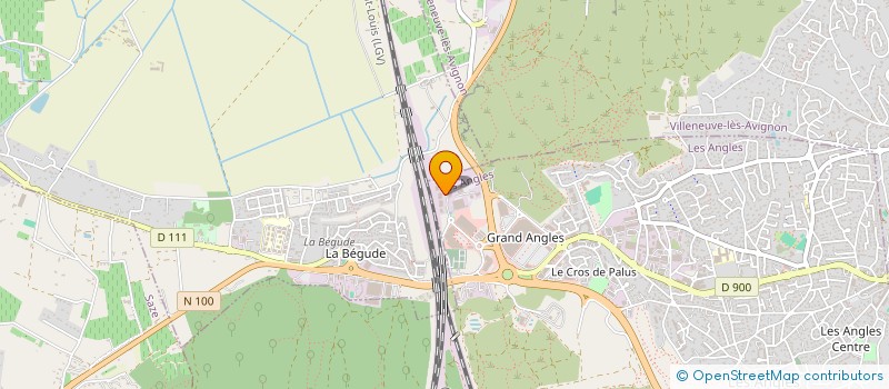 localisation de l'entreprise TRACK'FOOD à LES ANGLES
