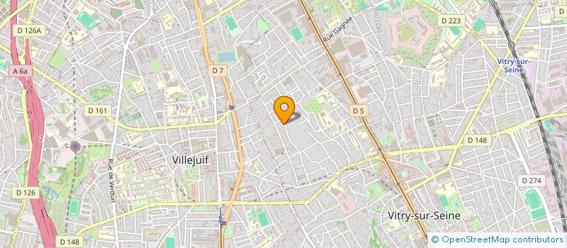 localisation de l'entreprise TRACK'N'ART à VITRY-SUR-SEINE