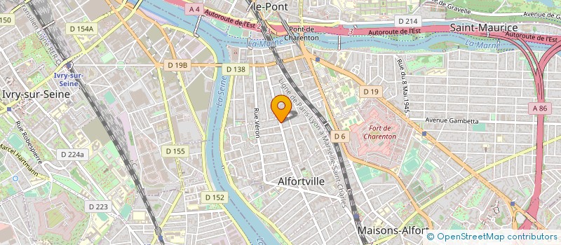 localisation de l'entreprise TRACK NUISIBLES à ALFORTVILLE