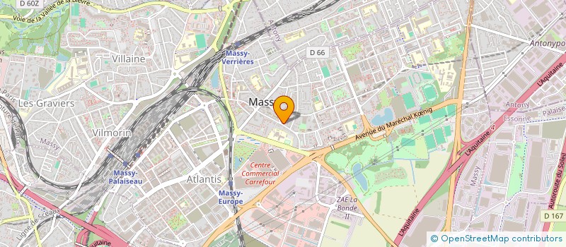 localisation de l'entreprise TRACKING CONSULTING  MASSY