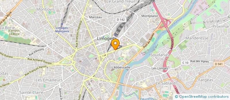 localisation de l'entreprise TRACKLAB à ISLE