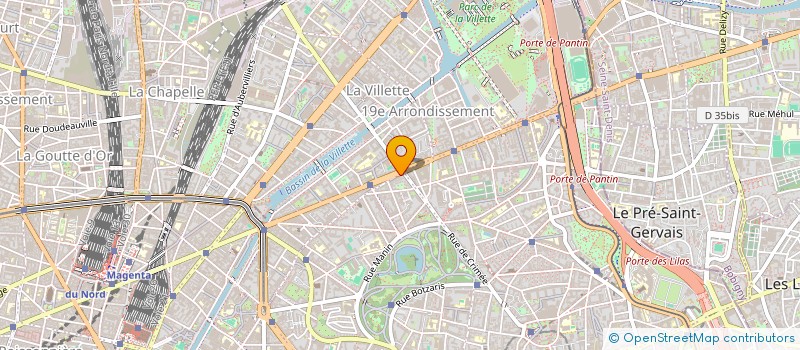 localisation de l'entreprise TRACKPLUME  PARIS