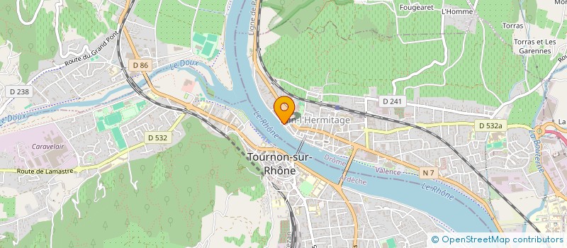 localisation de l'entreprise TRACKRHONE  SAINT-ROMAIN-LE-PUY