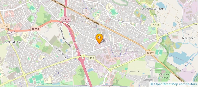 localisation de l'entreprise TRACKS à LES PONTS-DE-CE