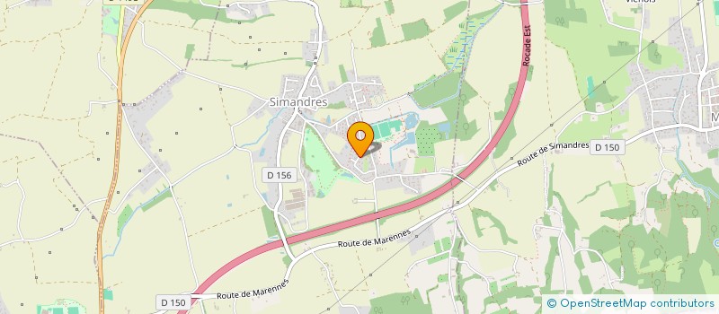 localisation de l'entreprise TRACKS TERRE  SIMANDRES