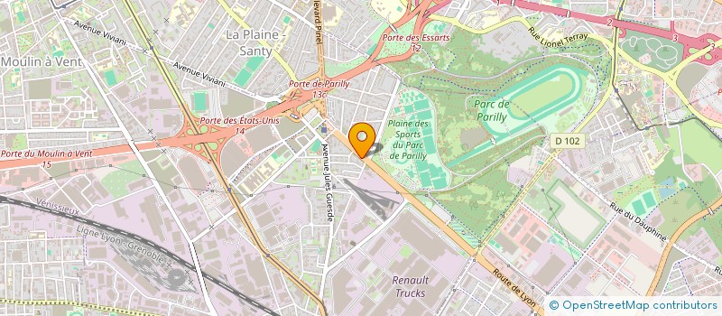 localisation de l'entreprise TRACKXPRESS à MARIGNANE