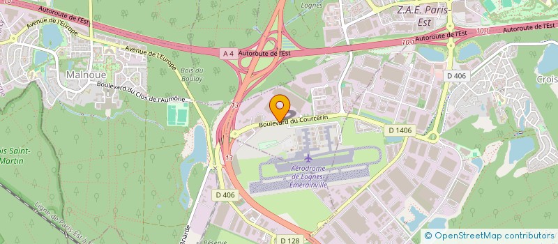 localisation de l'entreprise TRACO à LOGNES