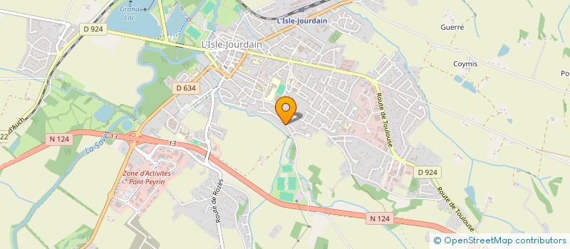 localisation de l'entreprise TRACOL  L'ISLE-JOURDAIN