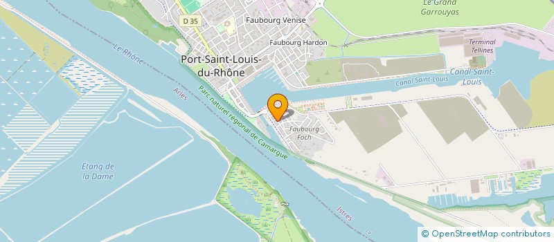 localisation de l'entreprise TRACT TOUT 74 à PORT-SAINT-LOUIS