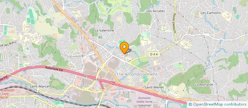 localisation de l'entreprise TRACTER 13 à MARSEILLE 11EME