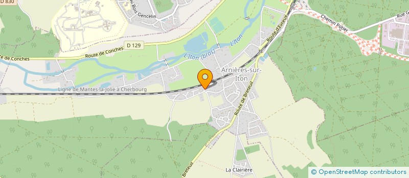 localisation de l'entreprise TRACTEUR TOYS à ARNIERES-SUR-ITON