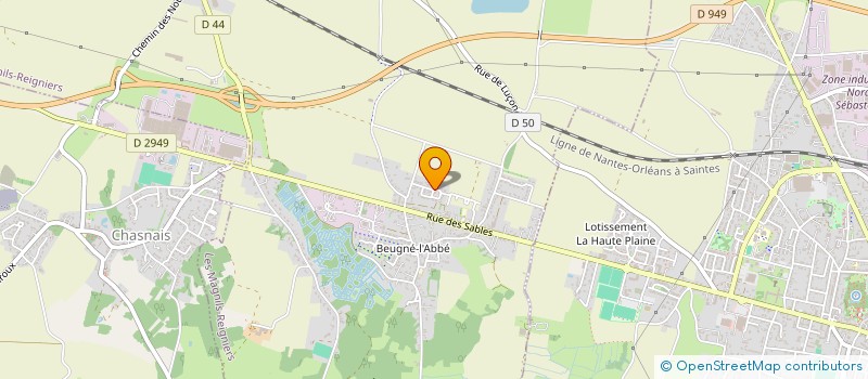 localisation de l'entreprise TRACTEURS D'ANTAN SUD VENDEE  CHASNAIS