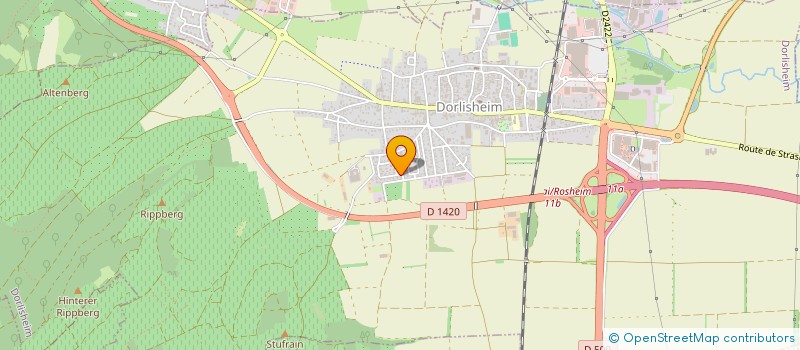 localisation de l'entreprise TRACTION 56  DORLISHEIM