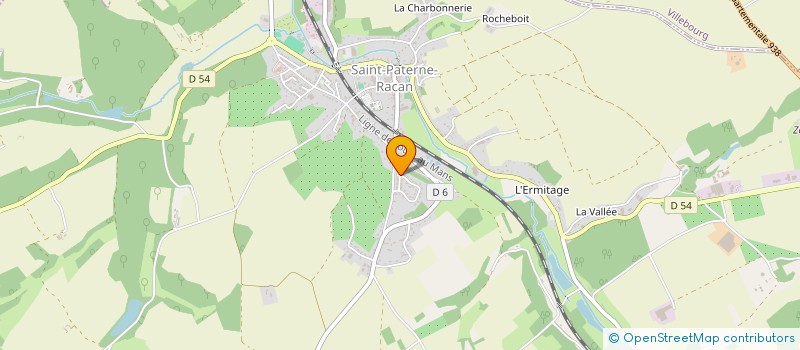 localisation de l'entreprise TRACTION  SAINT-PATERNE-RACAN