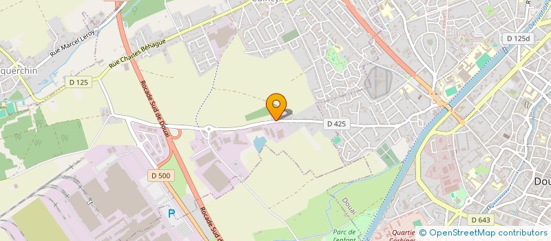 localisation de l'entreprise TRACTION SERVICE INTERNATIONAL à CUINCY