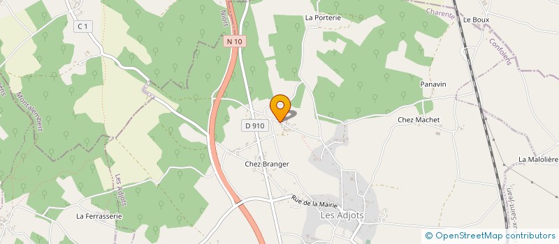 localisation de l'entreprise TRACTO SERVICES à LES ADJOTS
