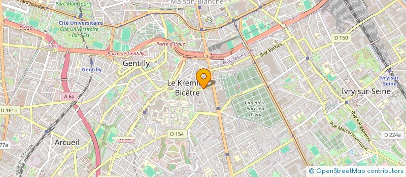 localisation de l'entreprise TRACY  LE KREMLIN-BICETRE