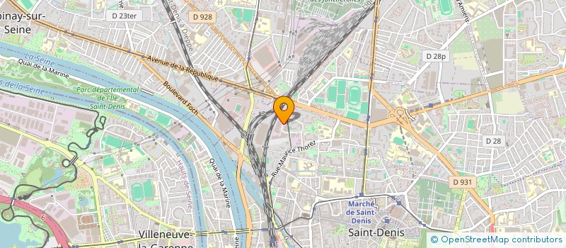 localisation de l'entreprise TRACYL à SAINT-DENIS