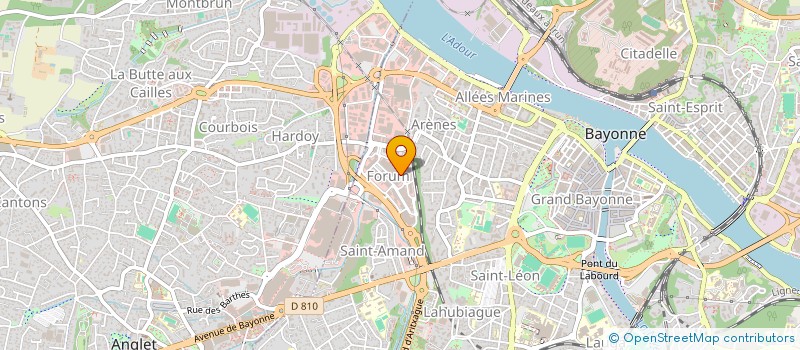 localisation de l'entreprise TRAD CORP à BAYONNE