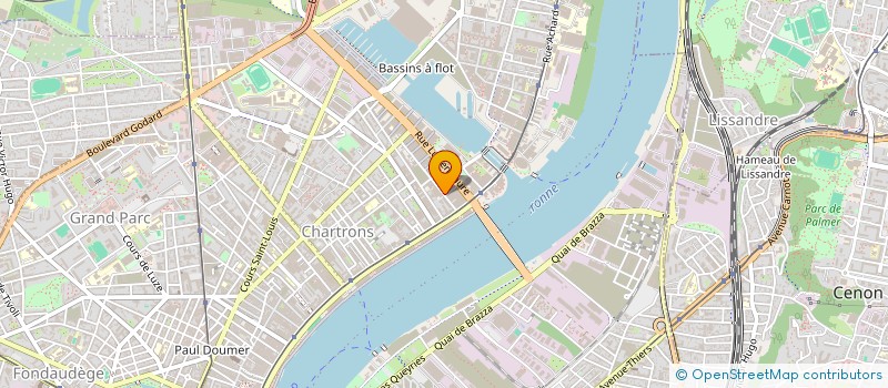 localisation de l'entreprise TRAD GLOBAL DLPLOMATIC  BORDEAUX