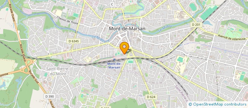 localisation de l'entreprise TRAD'LANAS  MONT-DE-MARSAN