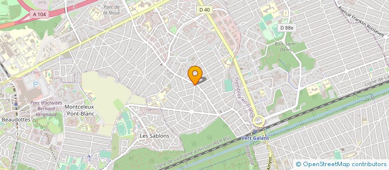 localisation de l'entreprise TRAD MEUBLES à VILLEPINTE
