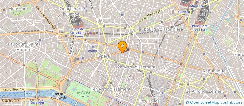 localisation de l'entreprise TRAD-UNION à PARIS