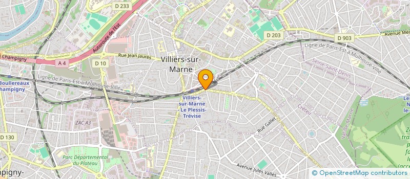 localisation de l'entreprise TRADANDBUSINESS  VILLIERS-SUR-MARNE