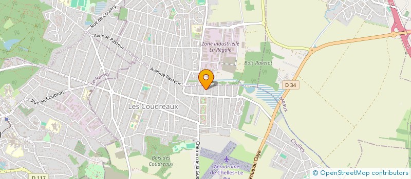 localisation de l'entreprise TRADE  CHELLES