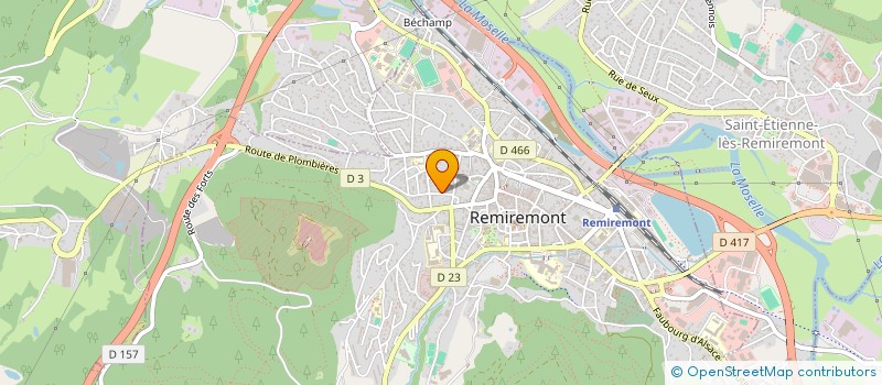 localisation de l'entreprise TRADE AND GRANITE SERVICES à REMIREMONT