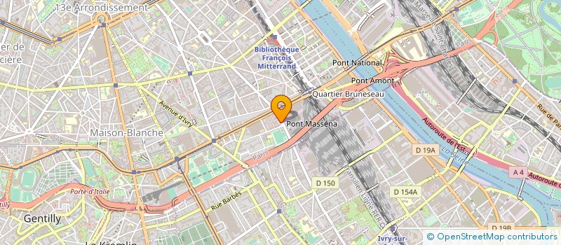 localisation de l'entreprise TRADE CHOR à PARIS
