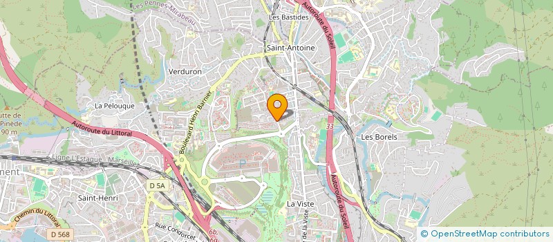localisation de l'entreprise TRADE COM ET SERVICE à MARSEILLE