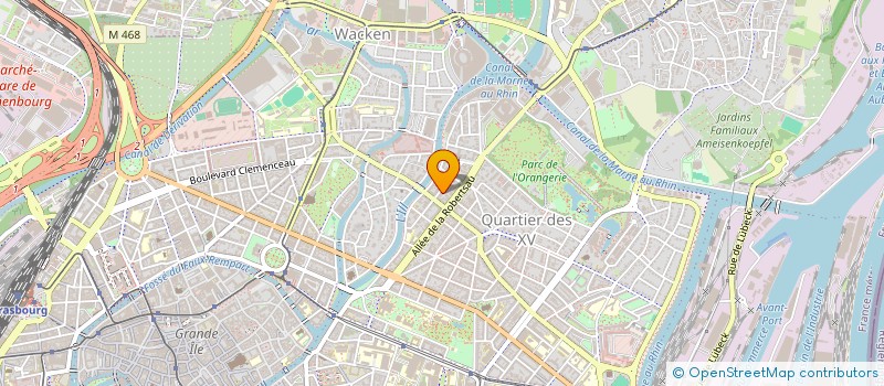 localisation de l'entreprise TRADE DIFFUSION INTERNATIONALE  STRASBOURG